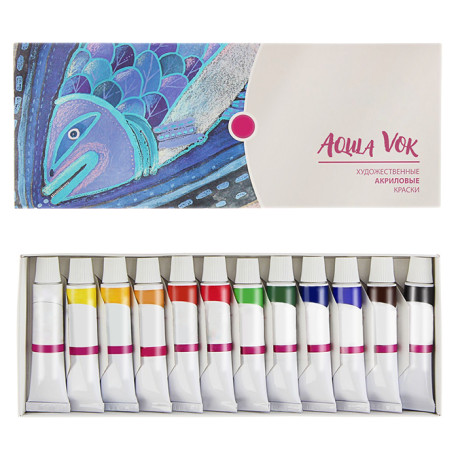 Акриловые краски Aqula Vok